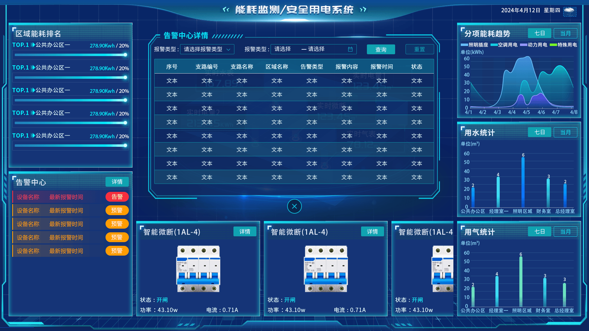 智慧用電監(jiān)測管理系統(tǒng)費用