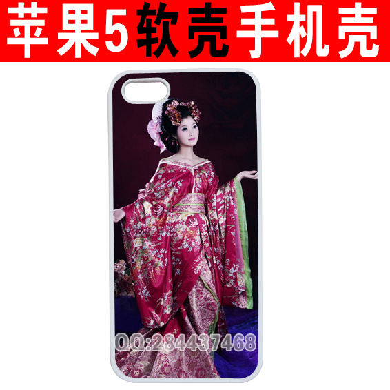 IPHONE5手機(jī)素材TPU手機(jī)保護(hù)套熱轉(zhuǎn)印手機(jī)殼批發(fā)