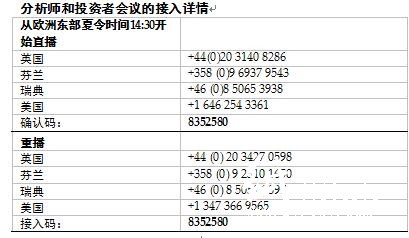 斯道拉恩索集團新聞發(fā)布會與網(wǎng)絡(luò)直播邀請