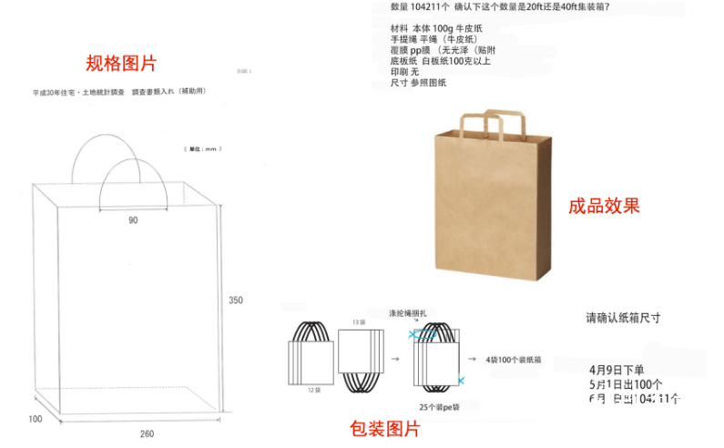 23求購牛皮紙袋1042211個(gè)