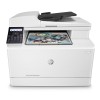 惠普（HP）Color LaserJet Pro MFP M181fw A4彩色激光多功能一體機(jī) 打印/復(fù)印/掃描/傳真 無線網(wǎng)絡(luò)打印 手動雙面打印 16頁/分鐘 進(jìn)紙盒*1 輸稿器*1 不含工作臺 適用耗材：HP 204 一年保修