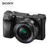 索尼（SONY）APS-C單鏡頭微單套機(jī) ILCE-6300L 23.5x15.6mm(APS-C畫幅)CMOS傳感器 約2420萬有效像素 3.0英寸液晶屏 自動對焦 無內(nèi)置存儲 含相機(jī)包 一年保修