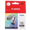 佳能（Canon）BCI-15BK 黑色 打印機(jī)墨盒 適用于PIXMA iP90 i70 i80 打印量185頁