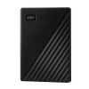 西部數(shù)據(jù)(WD)4TB USB3.0移動硬盤My Passport隨行版 2.5英寸 黑色(密碼保護 自動備份)WDBPKJ0040BBK