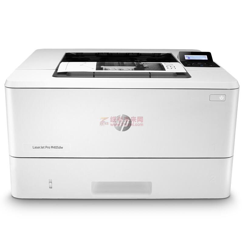 惠普（HP）LaserJet Pro M405dw 黑白激光打印機 A4 打印38頁/分鐘 黑白 支持雙面打印 無線網(wǎng)絡(luò) 白色