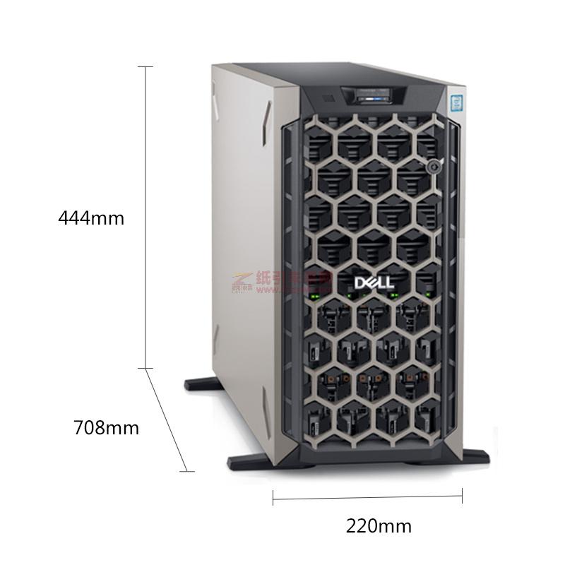 戴爾（DELL）PowerEdge T640 英特爾至強(qiáng)銀牌 4210R 2.4G/NVIDIA Tesla T4 16GB Passive/4*32GB/2*480GB SSD/2TB 7.2K RPM NLSAS/PERC H330 RAID控制器/2*750瓦/三年保修