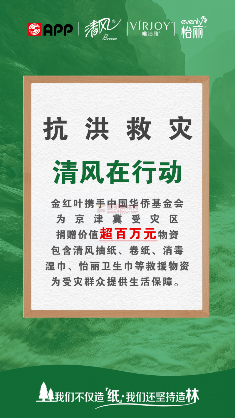 金紅葉為京津冀受災(zāi)區(qū)捐贈價值超百萬元物資!